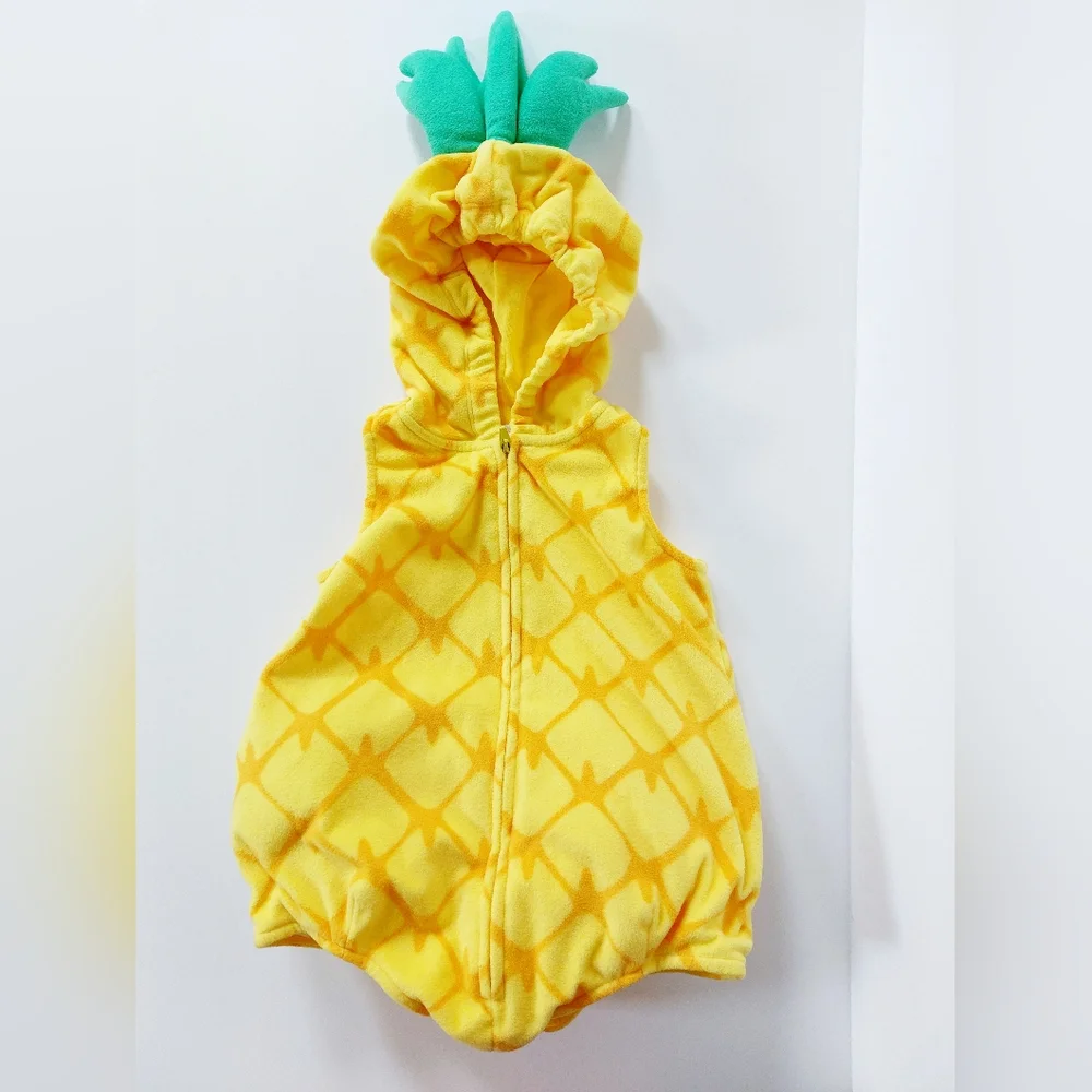 Baby Pineapple size 6-9 months‎ Halloween Costume Old Navy Fleece Plush